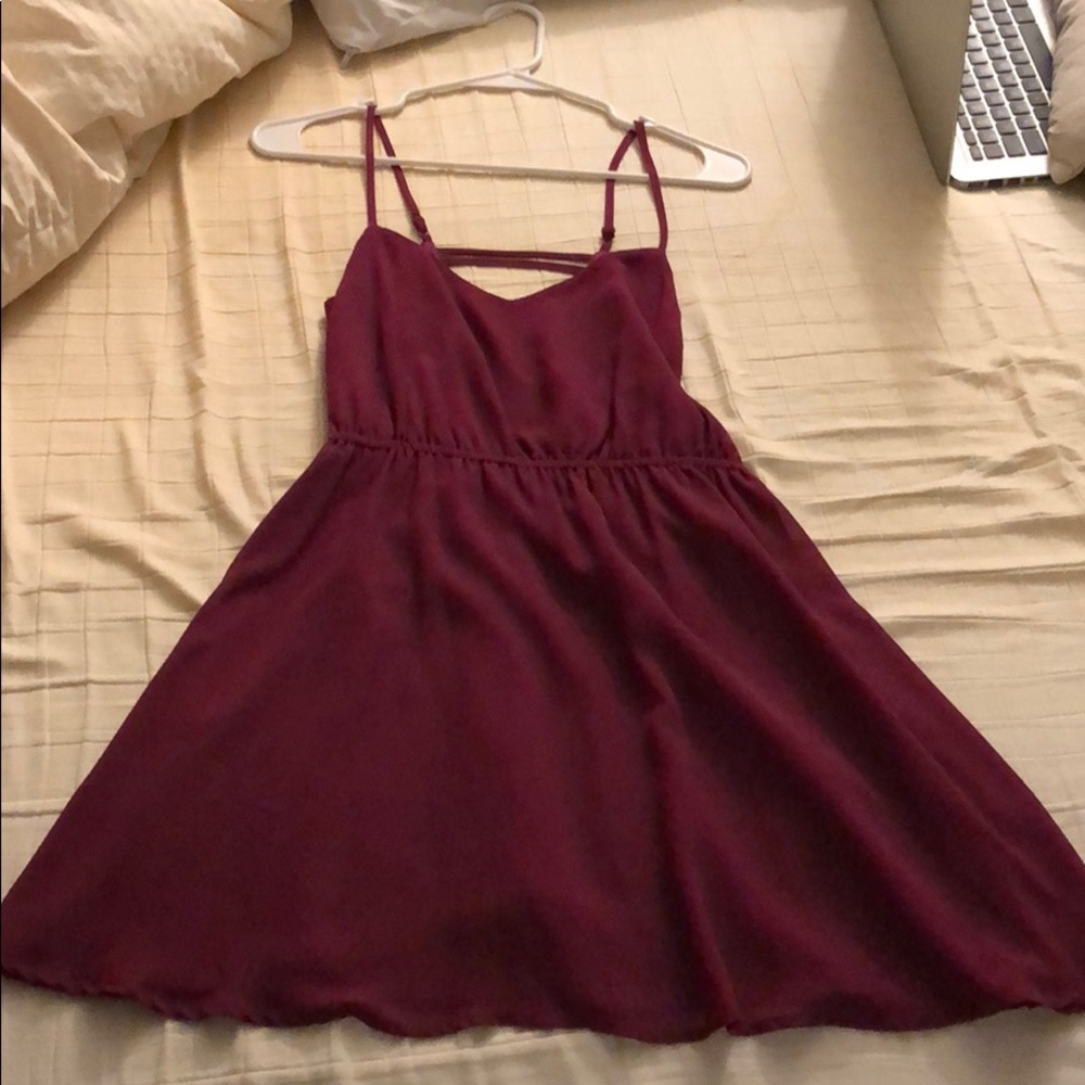 Purple dress